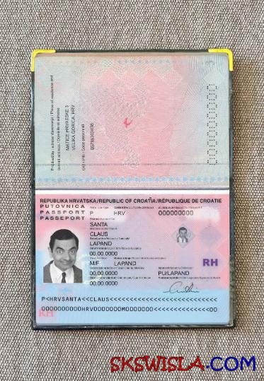 Chorwacja zdjęcie do paszportu pliki PSD, skan i fotografowany obraz